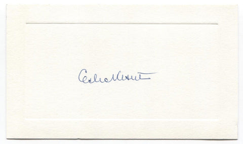 Leslie Gulton Signed Card Autographed Signature Gulton Industrials Founder