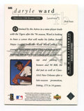 1998 Upper Deck Daryle Ward Signed Card Baseball MLB Autograph MLB AUTO #585