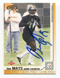 2002 Pacific Lee Mays Signed Card Football Autograph NFL AUTO #134