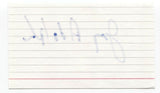 Chilliwack - Jerry Adolphe Signed 3x5 Index Card Autographed Signature Band