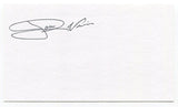 John Napier Signed 3x5 Index Card Autographed US Bobsled Team