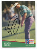 1991 Pro Set PGA Tour Golf Kenny Perry Signed Card Autographed Signature #145