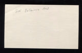 Joe DeSantis Signed 3x5 Index Card Autographed Signature Basketball 