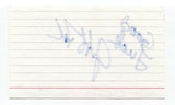 Jebb Fink Signed 3x5 Index Card Autographed Signature Comedian Comic Actor