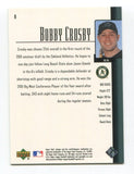 2001 Upper Deck Bobby Crosby Signed Card Baseball MLB Autograph AUTO #8