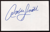 Amber Smith Signed 5x8 Inch Index Card HUGE Autographed Signature 