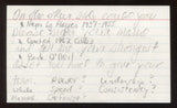 Buck O'Neil Signed 3x5 Index Card Vintage Autographed Baseball Signature