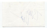 Brad Reeder Signed 3x5 Index Card Autographed Signature Comedian Comic Actor