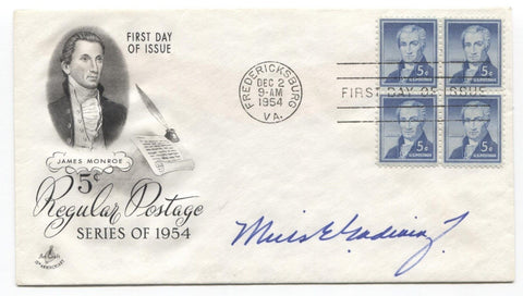 Mills Godwin Signed FDC First Day Cover Autographed Signature Governor