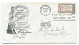 Charles S. Seely Signed FDC First Day Cover Autographed World Traveler Author