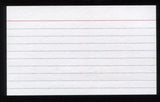 Ray Marshall Signed 3x5 Index Card Autographed Signature Secretary of Labor