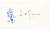 Dick Joyce Signed Card Autographed MLB Baseball Roger Harris Collection