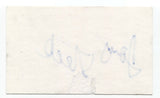 Johnny Steele Signed 3x5 Index Card Autographed Signature Comedian Comic