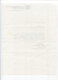 Andrew E. Gibson Signed Letter TLS Autographed Maritime Administrator 