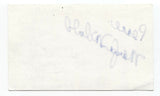 Mary Ann McDonald Signed 3x5 Index Card Autographed Signature Comedian Actress