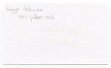 Rugger Ardizoia Signed 3x5 Index Card Autographed Signature New York Yankees 