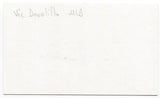 Vic Davalillo Signed 3x5 Index Card Autographed MLB Baseball Pittsburgh Pirates