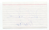 John Cudia Signed 3x5 Index Card Autograph Signature Actor Phantom of the Opera