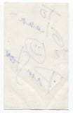 Pam Stone Signed Cut Index Card Autographed Signature Comedian Actor