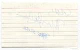 Ryan Paton Signed 3x5 Index Card Autographed Signature Sports Reporter