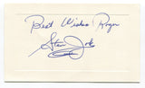 Stan Jon Signed Card Autograph Baseball MLB Roger Harris Collection
