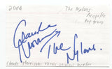 The Nylons - Claude Morrison Signed 3x5 Index Card Autographed Signature