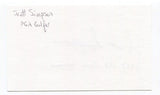 Scott Simpson Signed 3x5 Index Card Autographed PGA Golf Golfer 1987 US Open