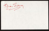 Sylvia Sidney Signed Index Card Autographed 1993 Autographed Fury