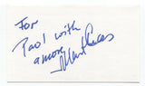 Martha Chaves Signed 3x5 Index Card Autographed Signature Comedian Comic Actress
