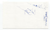 Remy Zero - Cedric LeMoyne Signed 3x5 Index Card Autographed Signature