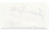 Sherry Miller Signed 3x5 Index Card Autographed Signature Actress The Best Years