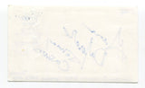 Genson DeJesolo Signed 3x5 Index Card Autographed Actor Grease