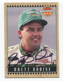 1992 Maxx McDonalds Brett Bodine Signed Card Racing Autograph NASCAR AUTO #26