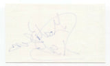 Peabo Bryson Signed 3x5 Index Card Autographed Signature Singer