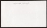 Herman Taylor Signed Index Card 3x5 NEGRO LEAGUE Autographed Auto