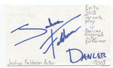 Joshua Feldman Signed 3x5 Index Card Autographed Signature Actor