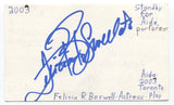 Felicia Boswell Signed 3x5 Index Card Autographed Actress Power The Good Fight