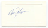 Dave Allen Johnson Signed Card Autographed Baseball Roger Harris Collection