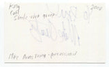 King Cobb Steelie Mike Armstrong Signed 3x5 Index Card Autographed Signature