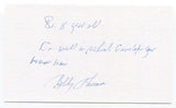 Richard Thompson Signed 3x5 Index Card Autograph Musician Guitarist Rock