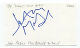 The Trews - John Angus MacDonald Signed Index 3x5 Card Autographed Guitarist