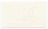 David Caruso Signed 3x5 Index Card Autographed Vintage Signature CSI