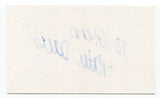 Patti Davis Signed 3x5 Index Card Autographed Signature Ronald Reagan Daughter