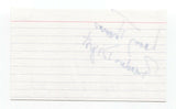 Larry Thomas Signed 3x5 Index Card Autographed Signature Readers Digest Editor