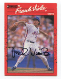 1990 Donruss Frank Viola Signed Baseball Card Autographed AUTO #353