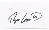 Ryan Lavarnway Signed 3x5 Index Card Autographed MLB Baseball Boston Red Sox