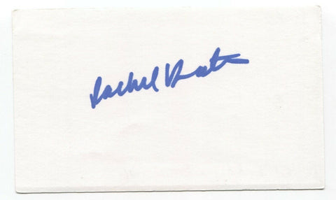 Rachel Dratch Signed 3x5 Index Card Autographed Signature Actress SNL