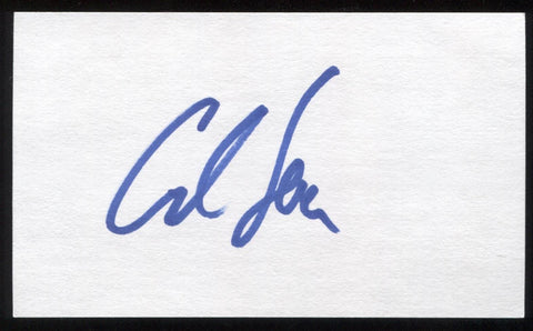 Carl Lewis Signed 3x5 Index Card Autographed Signature Olympic Gold Medalist