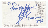 George Stanchev Signed 3x5 Index Card Autographed Signature Actor Degrassi