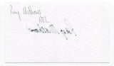 Ray Mathews Signed 3x5 Index Card Autographed NFL Football Pittsburgh Steelers